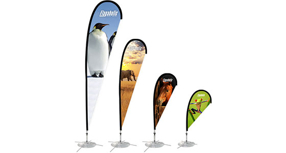 Large Teardrop Banner 4.3M-2