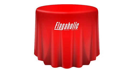 Full Color Round Table Throw-3
